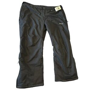 Arctix Men's Insulated, Therma Tech, Water Repellent Pants. Size 2XL. Black